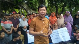 Warga Ngelo Tuntut Ganti Rugi Proyek Bendung Gerak Karangnongko, Ini Aspirasinya