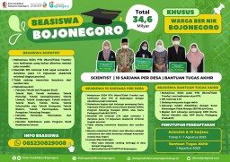 Cek di Sini, 739 Mahasiswa Lolos Seleksi Beasiswa Prestasi Pemkab Bojonegoro