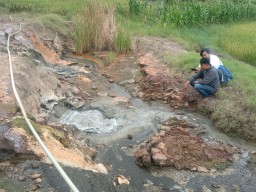 Semburan Lumpur di Bukit Gondang, Ini Hasil Lab dari DLH Bojonegoro