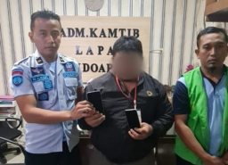 Ponsel dalam Roti Tawar untuk Narapidana Narkoba Gagal Masuk Lapas Sidoarjo