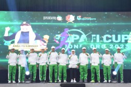 Pemkab Launching Bupati Cup Bojonegoro 2023, Ini Pesan Anna Mu'awanah