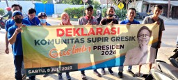 Para Sopir di Driyorejo Dukung Cak Imin Jadi Presiden, Kenapa?