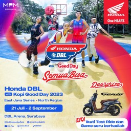 Wujudkan Mimpi Pebasket Muda Jatim, MPM Honda Jatim Gelar Honda DBL 2023 East Java Series