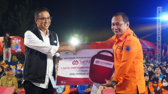 BPBD Pemprov Jatim Dapat Bantuan Kendaraan Operasional dari Bank Jatim