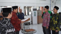 KPU Gresik Lantik PPK dan PPS hasil PAW