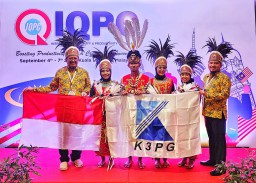 Koperasi di Gresik Ini Membuat Beton U Kerangka Bambu, Raih Predikat Excellent di Ajang IQPG Kuala Lumpur