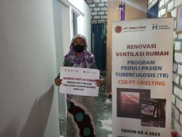 Semester I 2023, 264 Pasien TB di Gresik Dapat Pendampingan Intensif dari PT Smelting