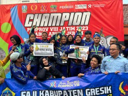 Lagi, Kontingen Porprov Gresik Kembali Duduki Peringkat 7