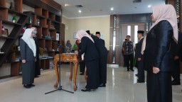 Bupati Bojonegoro Lantik Pimpinan Tinggi Pratama Hingga Jabatan Pengawas