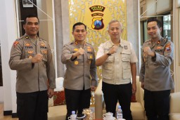 Kapolres Nganjuk Terima Kunjungan Pj. Bupati Nganjuk Bahas Langkah Strategis Penguatan Harkamtibmas