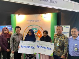 Event Jatim Fest 2023, BPJS Ketenagakerjaan Serahkan JKM Serta Pendaftaran Baru