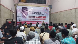 Relawan Bolone Mas Gibran di Gresik Langsung Gelar Syukuran Usai MK Kabulkan Gugatan Soal Usia Capres