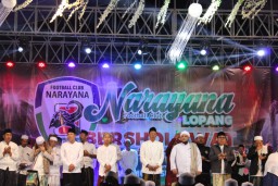Peringati Ulang Tahun ke-22, SSB di Lamongan ini Gelar Sholawat Bersama