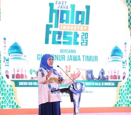 Melalui East Java Halal Industry Fest, Khofifah Canangkan Jatim Jadi Pusat Industri Halal Nasional