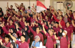 Ribuan Pilar Kesejahteraan Sosial Berkumpul di GOR Ken Arok Malang, Ada Apa?