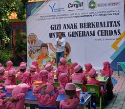 Peringati Hari Sukarelawan Internasional, Cargill Gresik Ajak Relawan Aksi Cegah Stunting