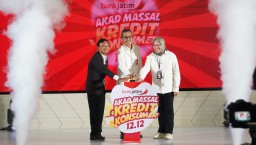 Rekor MURI, 2.312 Debitur Bank Jatim Tanda Tangan Akad Massal Kredit Konsumer