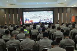 Jelang Nataru, Polres Gresik Dirikan Pos Pengamanan, Berikut Lokasinya