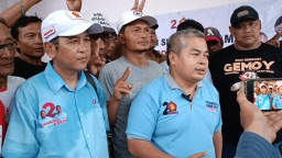 Makan Siang Gratis, 350 Warga Sukolilo Sukodadi Lamongan Ikut Program Prabowo - Gibran