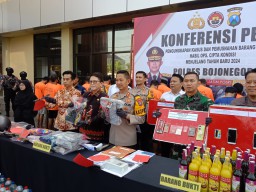 Setahun Satresnarkoba Polres Bojonegoro Ringkus 70 Orang Kasus Narkotika