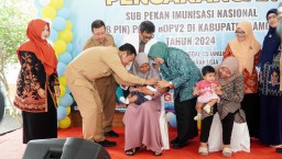 Pemkab Lamongan Gelar Sub PIN Polio Cegah Penyebaran Virus