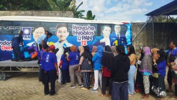 Pasar Murah 2.000 Paket Sembako DPD PAN Jember, Warga Bisa Hemat Separuh Harga