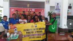 Deklarasi Pemilu Damai di Desa Sidomukti Jember, Perwakilan Partai dan Pemdes Sepakat Jaga Kondusifitas