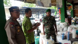 Forpimcam Sumberrejo Bojonegoro Cek Stok Pangan di Pasar