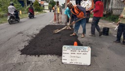 URC Bina Marga Dinas PUTR Pemkab Gresik, Respon Cepat Kerusakan Jalan yang Dikeluhkan Warga