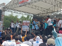 Deklarasi Koalisi Masyarakat Tepi Hutan di Bojonegoro Dukung Prabowo