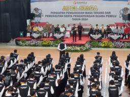 Bawaslu Bojonegoro Gelar Apel dan Persiapan Patroli di Masa Tenang Pemilu 2024