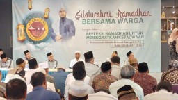 Silaturahmi Ramadhan Bersama Warga, Smelting Santuni Anak Yatim