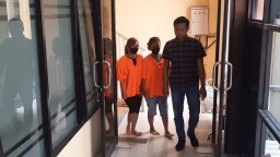 Awas Uang Palsu, Polres Bojonegoro Tangkap Dua Orang di Pasar Kota