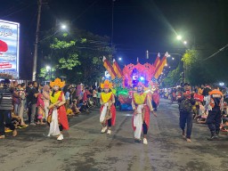Meriah, Puluhan Peserta Oklik di Bojonegoro saat Festival Ramadhan