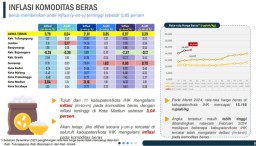 BPS Jatim Catat Inflasi Komoditas Beras di Jatim pada Maret 2024