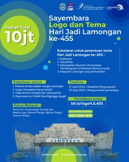 Sayembara Logo dan Tema Hari Jadi Lamongan ke-455: Rayakan Kolaborasi, Inklusivitas, dan Kejayaan Lamongan!