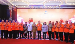 Hadiri Rakornas PB 2024, Pj. Gubernur Adhy: Indeks Risiko Bencana Jatim Terus Menurun Selama Lima Tahun Terakhir