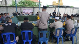 Jumat Curhat Polres Gersik Bersama PSHT Gresik Bersinergi Menjaga Kamtibmas