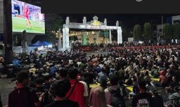 Timnas Day, Sejumlah Instansi, Pejabat dan Masyarakat di Bojonegoro Adakan Nobar Indonesia U23 Vs Uzbekistan U23
