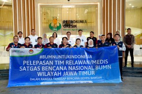 Lima Belas Hari Mengabdi, Tim Medis Satgas Bencana Nasional BUMN Wilayah Jawa Timur Tangani Lebih Dari 2.100 Warga Terdampak Gempa di Bawean