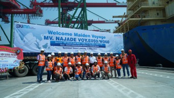 Terminal Teluk Lamong Sambut Peluncuran New Service