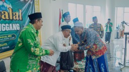 Hadiri Halal Bihalal MWCNU Balongpanggang, Gus Yani Ajak Manfaatkan Islamic Center