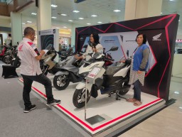 New Honda Stylo 160 Memikat Pengunjung HPMD Malang.