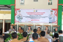 Cangkrukan Kamtibmas, Kapolres Bojonegoro Imbau Warga Tidak Minum dan Jual Miras