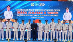 Hore, 306 Kepala Desa di Kabupaten Gresik Dapat SK Baru Masa Jabatan Delapan Tahun