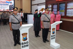 Kapolsek Peterongan Jombang Gantikan Kasatresnarkoba Polres Blitar, Sertijab Pejabat Pengganti Dipimpin Kapolres