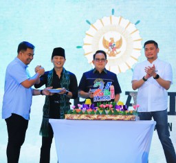 Di HUT APKASI Ke-24, Pj. Gubernur Jatim Minta Kepala Daerah Wujudkan Suasana Kondusif di Pilkada Serentak 2024