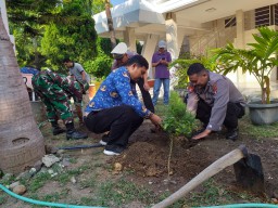 Polsek Kebomas Gresik Gelar Bhakti Religi di Gereja Kristen Indonesia