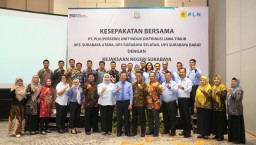 Perkuat Koordinasi Aspek Hukum, PLN dan Kejari Surabaya Tandatangani MOU Bersama