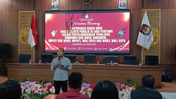 Apresiasi Coklit Serentak Sejuta Pemilih Pilkada 2024 Tembus Rekor Muri, KPU Jombang Gelar Nobar